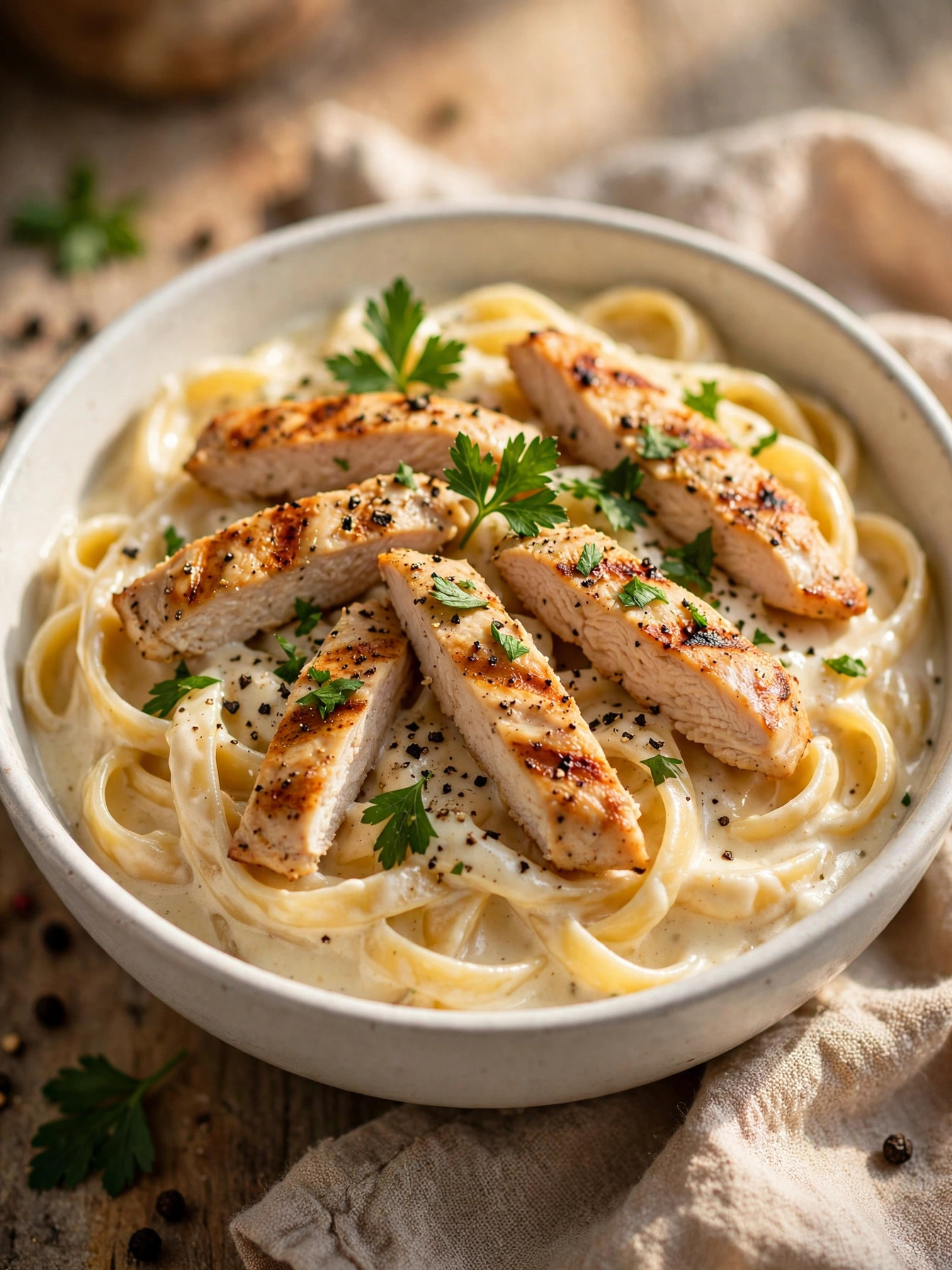 Creamy Chicken Alfredo